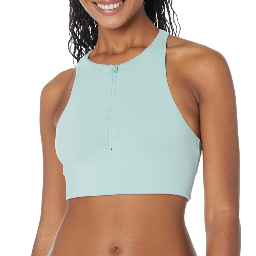 Sage Collective Racerback Padded Athletic Yoga Sports Bra